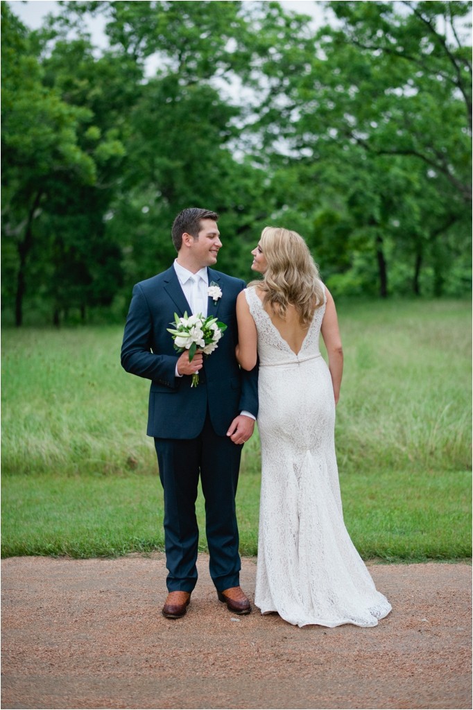 Carly and Kent Austin Wedding Pecan Spring Ranch classic gardenia rainy day sparklers lace_0041
