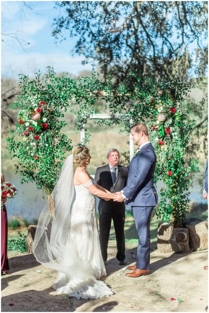 Cypress Falls Wedding Wimberly, Texas