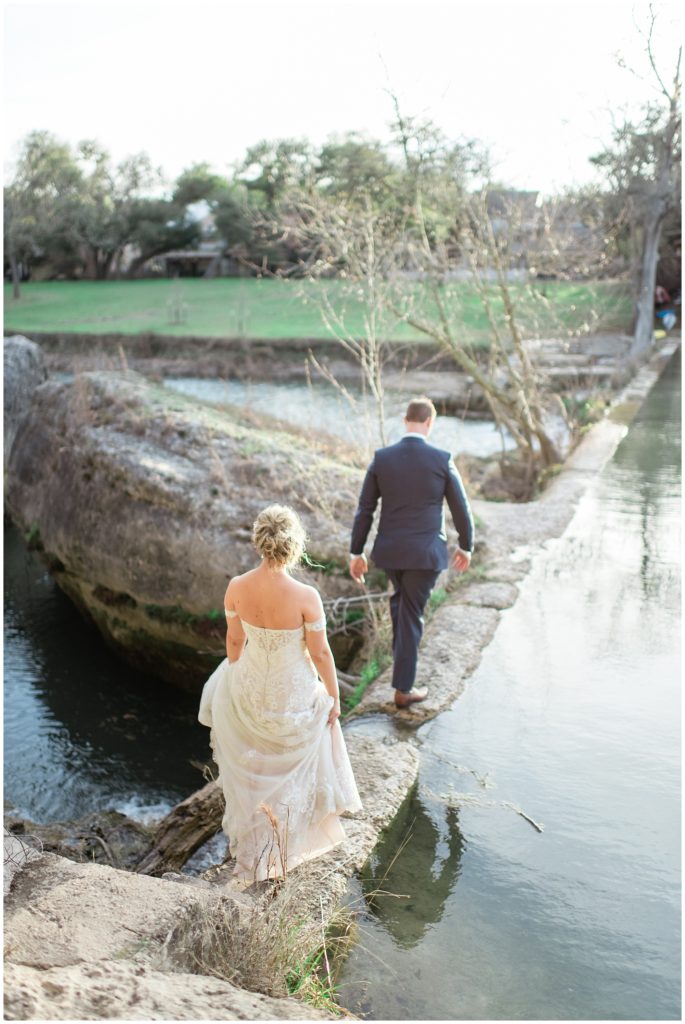 Cypress Falls Wedding Wimberly, Texas