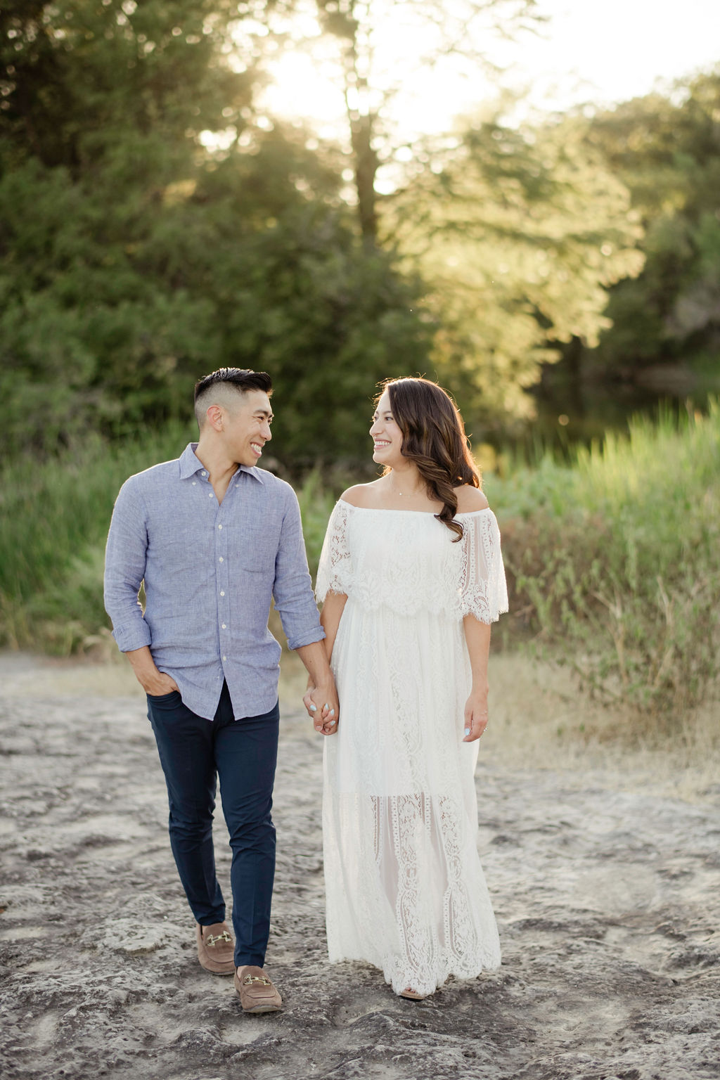 McKinney Falls Engagement Photos