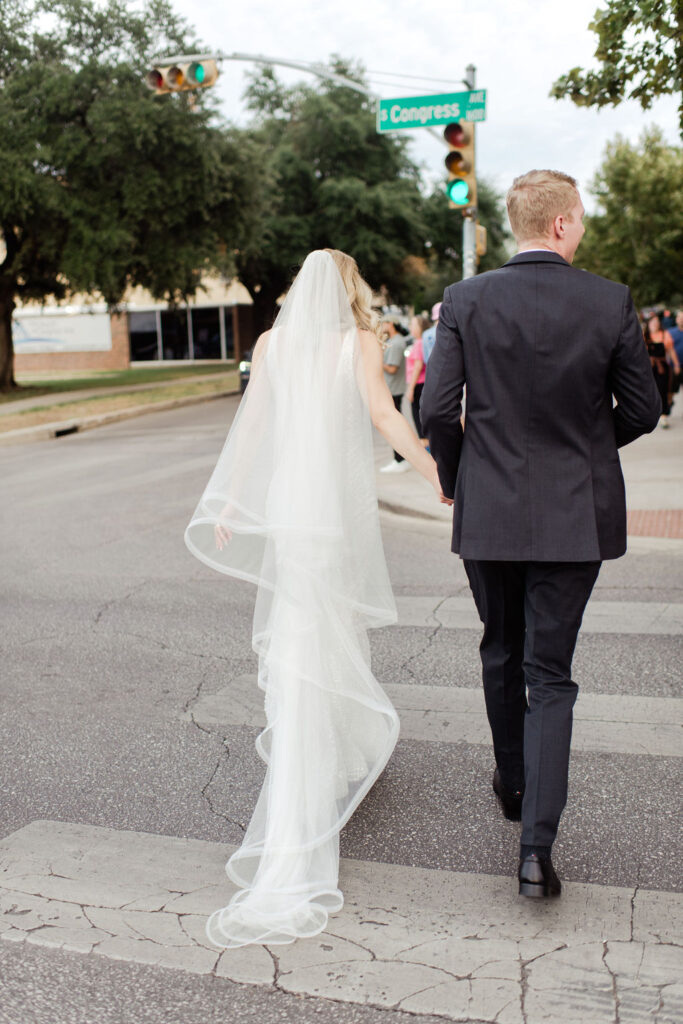 Romantic South Congress Hotel Wedding